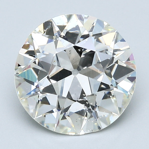 3.32 Carat Old European Cut Diamond color J Clarity SI2, natural diamonds, precious stones, engagement diamonds