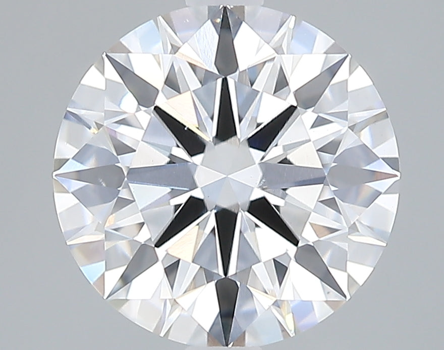 Lab-Grown 2.76 Carat Round Brilliant Diamond color D Clarity VVS2, precious stones, engagement diamonds