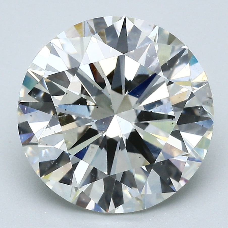 4.51 Carat Round Brilliant Natural Mined Diamond J Color SI2 Clarity With GIA Certificate, natural diamonds, precious stones, engagement diamonds