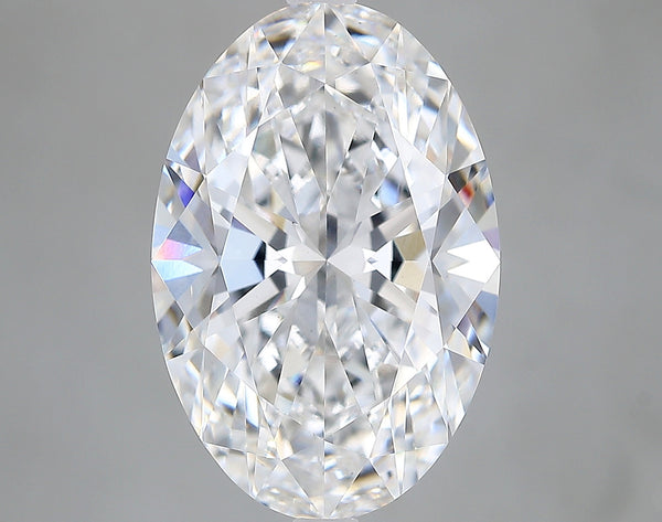 Lab-Grown 5.09 Carat Oval Shape Diamond color E Clarity VS1 With GIA Certificate, precious stones, engagement diamonds