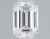 Lab-Grown 0.61 Carat Emerald Cut Diamond color D Clarity VS1, precious stones, engagement diamonds