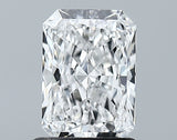 Lab-Grown 1.04 Carat Radiant Cut Diamond color D Clarity VVS2 With GIA Certificate, precious stones, engagement diamonds