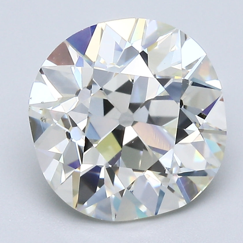 3.63 Carat Old Miner Cut Antique Natural Mined Diamond K Color SI1 Clarity With GIA Certificate, natural diamonds, precious stones, engagement diamonds