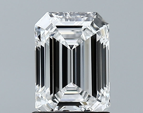 Lab-Grown 1.47 Carat Emerald Cut Diamond color E Clarity VVS2 With GIA Certificate, precious stones, engagement diamonds