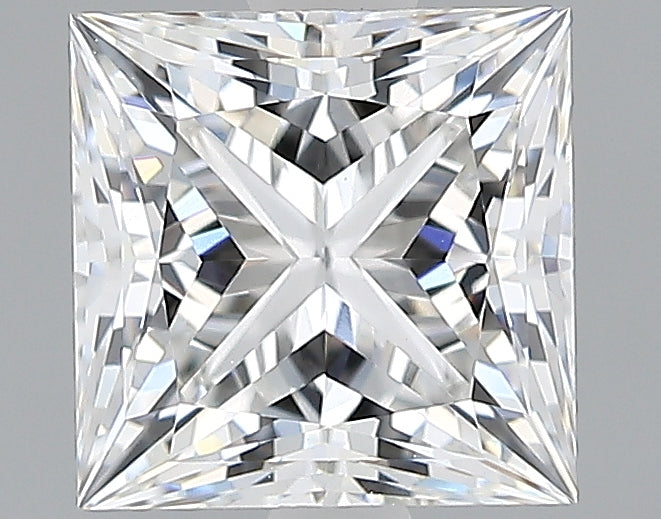 Lab-Grown 1.62 Carat Princess Cut Diamond color E Clarity VVS2, precious stones, engagement diamonds