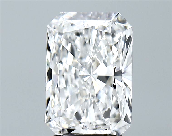 Lab-Grown 2.66 Carat Radiant Cut Diamond color E Clarity VS1 With GIA Certificate, precious stones, engagement diamonds