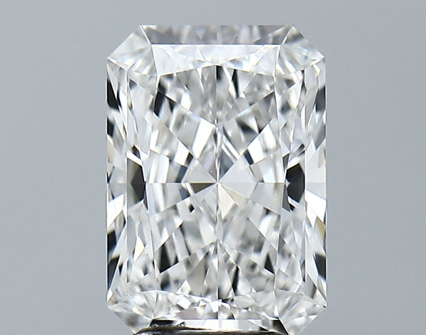 Lab-Grown 2.92 Carat Radiant Cut Diamond color E Clarity VVS2 With GIA Certificate, precious stones, engagement diamonds