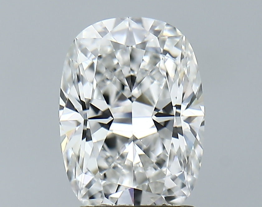 Lab-Grown 2.13 Carat Cushion Brilliant Diamond color E Clarity VVS2, precious stones, engagement diamonds
