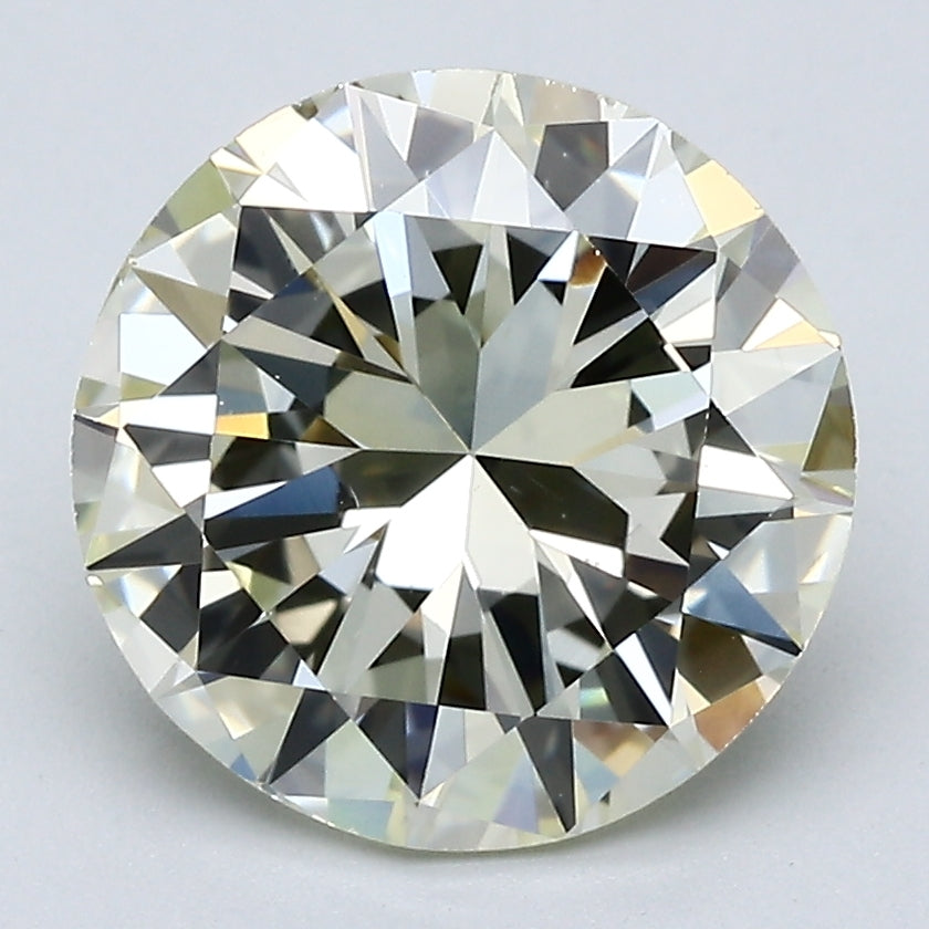3.54 Carat Round Brilliant Natural Mined Diamond N Color VS2 Clarity With GIA Certificate, natural diamonds, precious stones, engagement diamonds