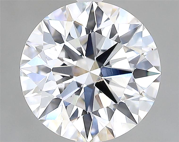 Lab-Grown 2.55 Carat Round Brilliant Diamond color D Clarity VS1, precious stones, engagement diamonds