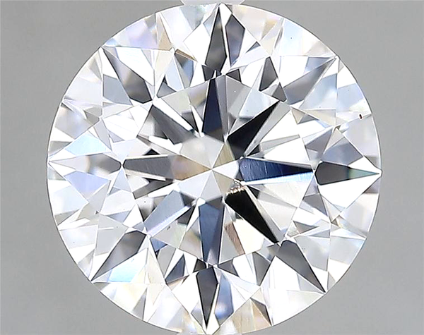 Lab-Grown 2.55 Carat Round Brilliant Diamond color D Clarity VS1, precious stones, engagement diamonds