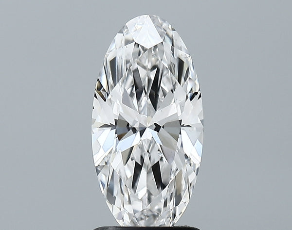 Lab-Grown 1.59 Carat Oval Shape Diamond color E Clarity VS1 With GIA Certificate, precious stones, engagement diamonds