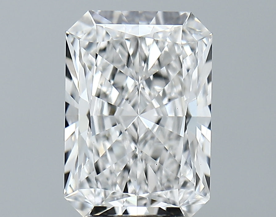 Lab-Grown 2.89 Carat Radiant Cut Diamond color D Clarity VS1, precious stones, engagement diamonds