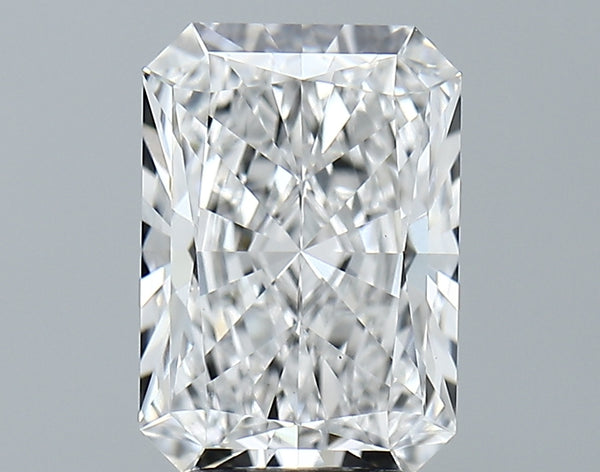 Lab-Grown 2.89 Carat Radiant Cut Diamond color D Clarity VS1, precious stones, engagement diamonds