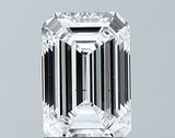 Lab-Grown 1.39 Carat Emerald Cut Diamond color D Clarity SI2 With GIA Certificate, precious stones, engagement diamonds