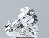 Lab-Grown 2.83 Carat Heart Shape Diamond color E Clarity VVS1 With GIA Certificate, precious stones, engagement diamonds