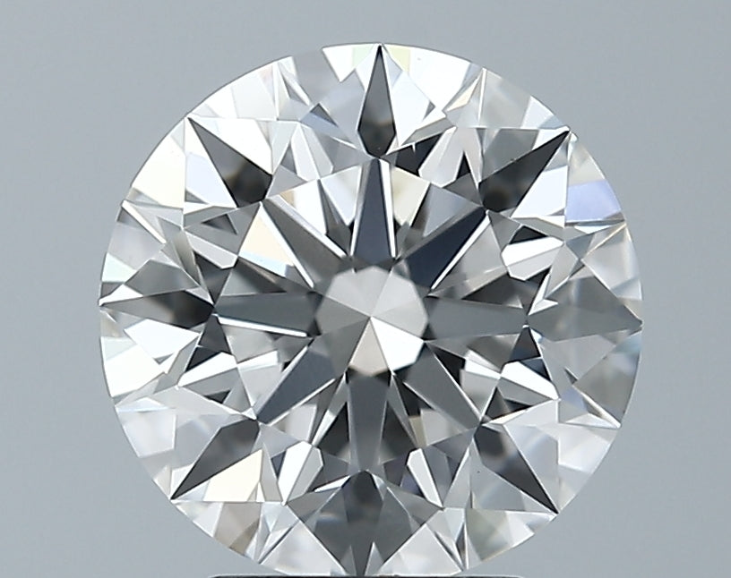 Lab-Grown 3.02 Carat Round Brilliant Diamond color E Clarity VVS2 With GIA Certificate, precious stones, engagement diamonds