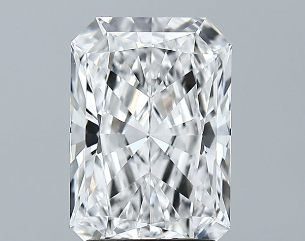 Lab-Grown 2.54 Carat Radiant Cut Diamond color D Clarity VVS1 With GIA Certificate, precious stones, engagement diamonds