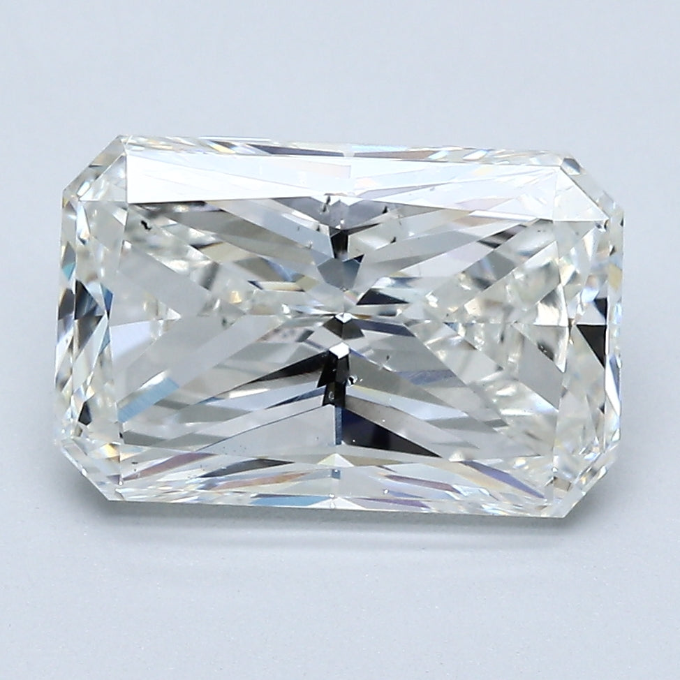 3.91 Carat Radiant Cut Diamond Loose H-SI1 with GIA Certificate, natural diamonds, precious stones, engagement diamonds
