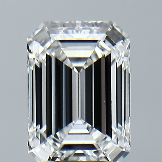 Lab-Grown 2.17 Carat Emerald Cut Diamond color E Clarity VS1, precious stones, engagement diamonds