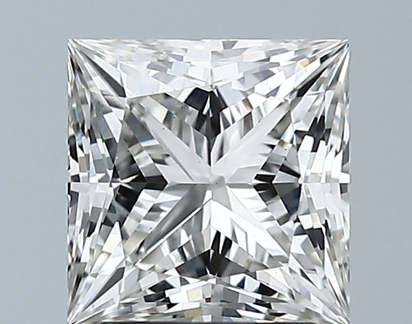 Lab-Grown 2.03 Carat Princess Cut Diamond color I Clarity VS1 With GIA Certificate, precious stones, engagement diamonds