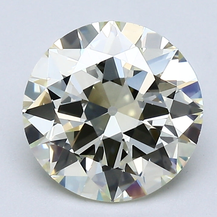 Old World 1.96 Carat Round Brilliant Diamond O-VS1 with GIA Certificate, natural diamonds, precious stones, engagement diamonds