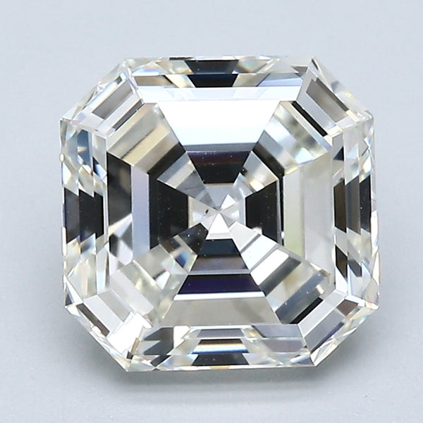 2.71 Carat Asscher Cut Diamond color J Clarity VS2, natural diamonds, precious stones, engagement diamonds