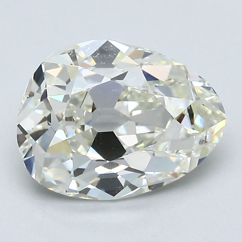 2.76 Carat Pear Shape Natural Mined Diamond K Color SI1 Clarity With GIA Certificate, natural diamonds, precious stones, engagement diamonds