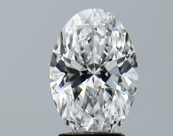 Lab-Grown 2.57 Carat Oval Shape Diamond color D Clarity VVS2 With GIA Certificate, precious stones, engagement diamonds