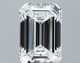 Lab-Grown 4.37 Carat Emerald Cut Diamond color E Clarity VS1 With GIA Certificate, precious stones, engagement diamonds