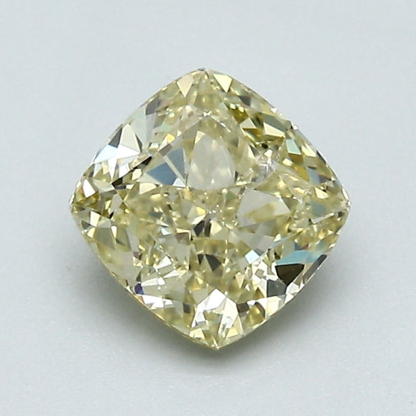 1.00 Carat Cushion Brilliant Natural Mined Diamond Fancy Yellow Brown Color I1 Clarity With GIA Certificate, natural diamonds, precious stones, engagement diamonds