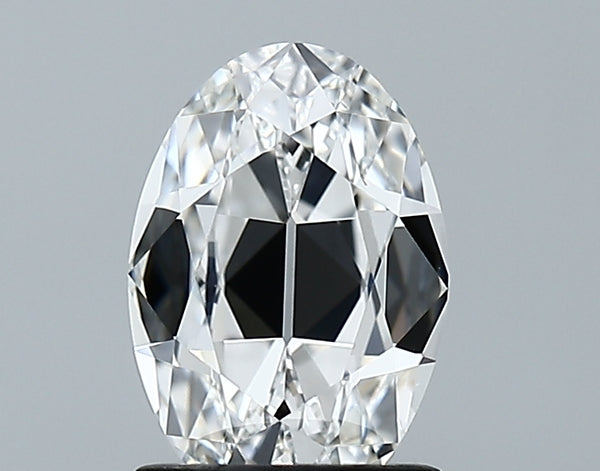 Lab-Grown 1.41 Carat Antique Oval Shape Diamond color F Clarity VS1 With GIA Certificate, precious stones, engagement diamonds