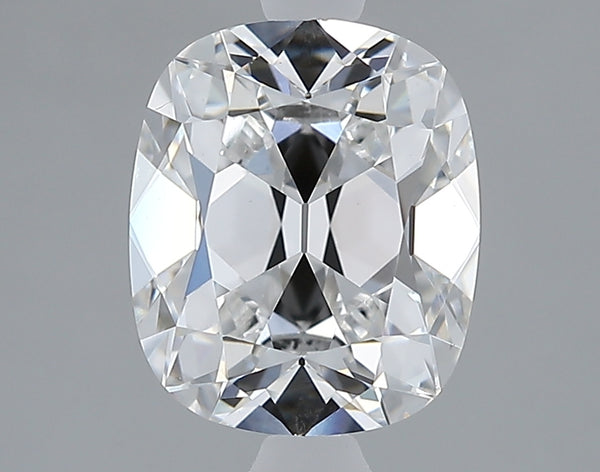 Lab-Grown 1.90 Carat Antique Cushion Cut Diamond color E Clarity VS2 With GIA Certificate, precious stones, engagement diamonds