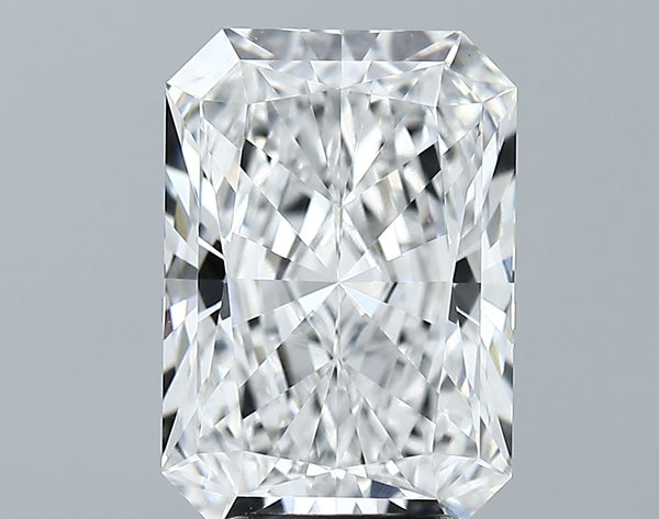 Lab-Grown 4.18 Carat Radiant Cut Diamond color E Clarity VS1 With GIA Certificate, precious stones, engagement diamonds