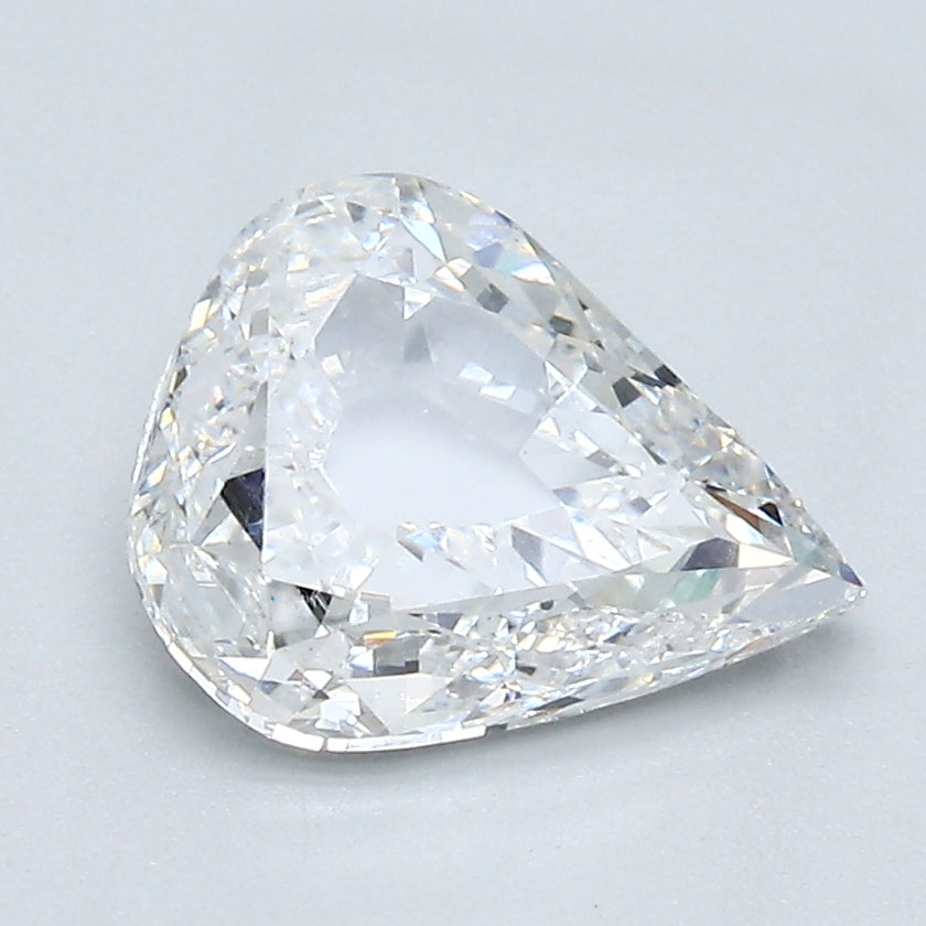 1.51 Carat Pear Shape Natural Mined Diamond E Color SI1 Clarity With GIA Certificate, natural diamonds, precious stones, engagement diamonds