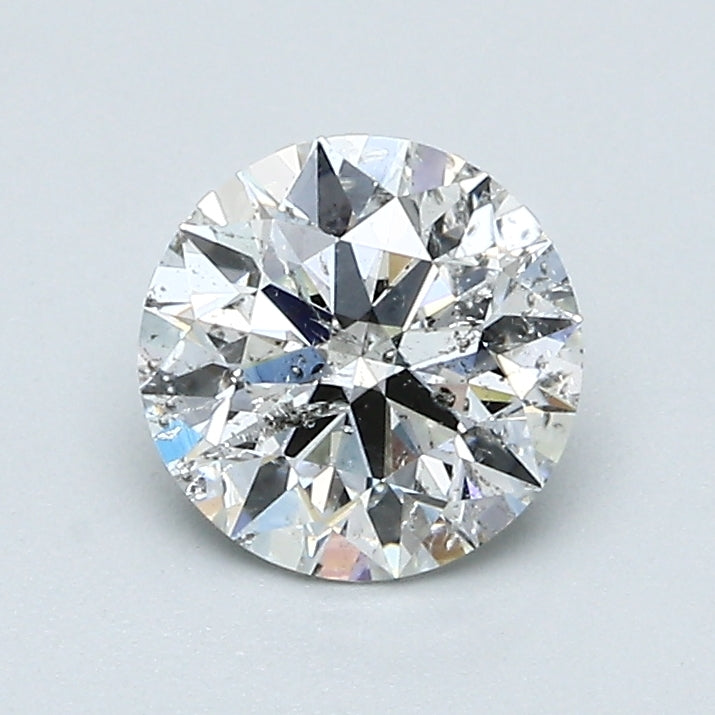 1.00 Carat Round Brilliant Natural Mined Diamond G Color SI2 Clarity With GIA Certificate, natural diamonds, precious stones, engagement diamonds