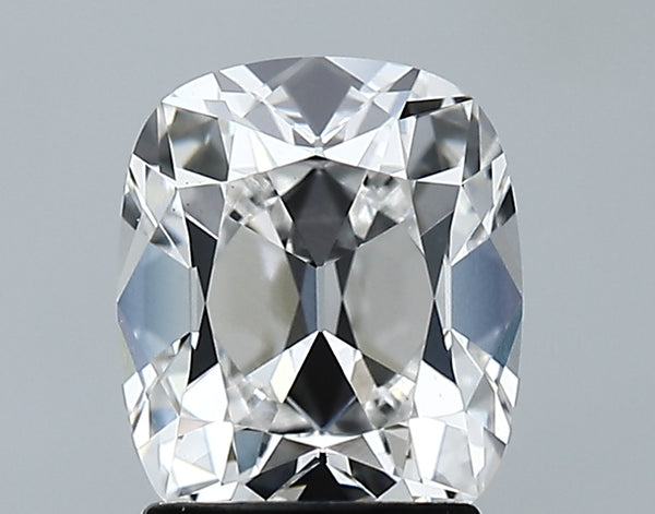 Lab-Grown 2.03 Carat Antique Cushion Cut Diamond color F Clarity VS1 With GIA Certificate, precious stones, engagement diamonds