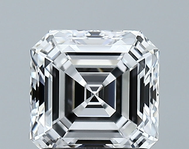 Lab-Grown 1.57 Carat Asscher Cut Diamond color D Clarity VVS1 With GIA Certificate, precious stones, engagement diamonds