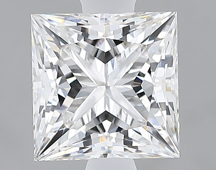Lab-Grown 1.50 Carat Princess Cut Diamond color F Clarity VS2 With GIA Certificate, precious stones, engagement diamonds