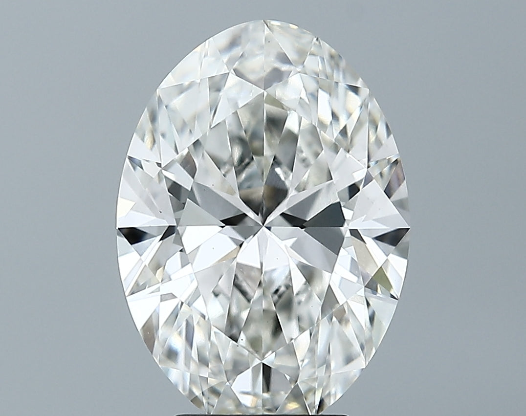Lab-Grown 4.02 Carat Oval Shape Diamond color H Clarity VS1 With GIA Certificate, precious stones, engagement diamonds