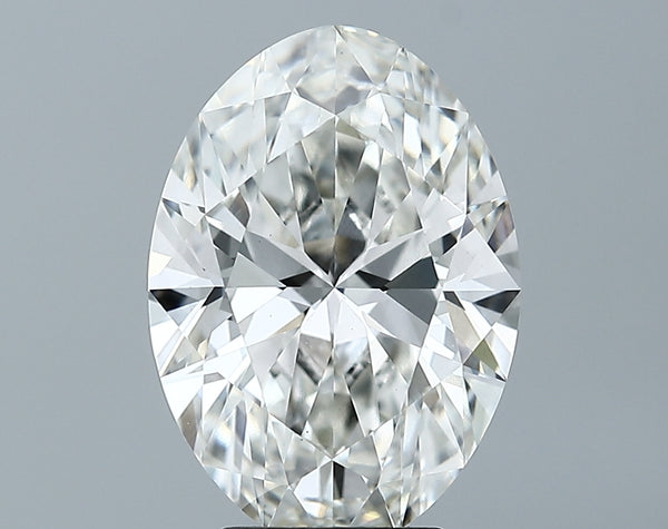 Lab-Grown 4.02 Carat Oval Shape Diamond color H Clarity VS1 With GIA Certificate, precious stones, engagement diamonds