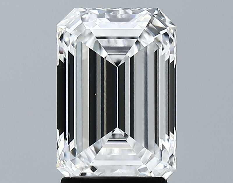 Lab-Grown 2.65 Carat Emerald Cut Diamond color D Clarity VVS2 With GIA Certificate, precious stones, engagement diamonds