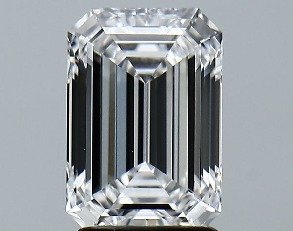 Lab-Grown 2.21 Carat Emerald Cut Diamond color D Clarity VS1, precious stones, engagement diamonds