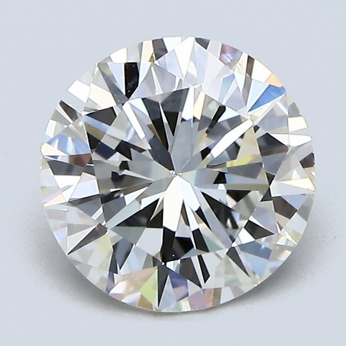 2.01 Carat Round Brilliant Natural Mined Diamond I Color SI1 Clarity With GIA Certificate, natural diamonds, precious stones, engagement diamonds