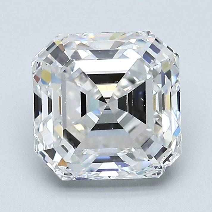 2.41 Carat Asscher Cut Natural Mined Diamond F Color VS1 Clarity With GIA Certificate, natural diamonds, precious stones, engagement diamonds