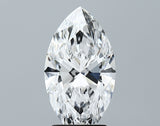 Lab-Grown 2.62 Carat Marquis Shape Diamond color D Clarity VVS2 With GIA Certificate, precious stones, engagement diamonds