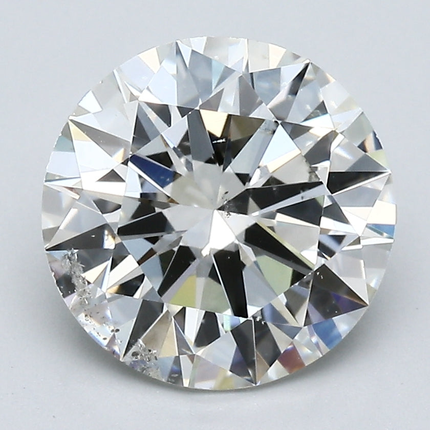 3.28 Carat Round Brilliant Natural Mined Diamond I Color SI2 Clarity With GIA Certificate, natural diamonds, precious stones, engagement diamonds