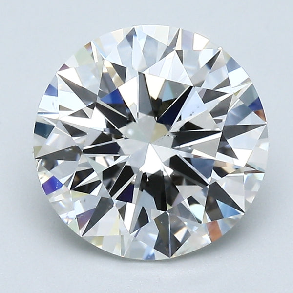 3.05 Carat Round Brilliant Diamond color G Clarity VS2, natural diamonds, precious stones, engagement diamonds