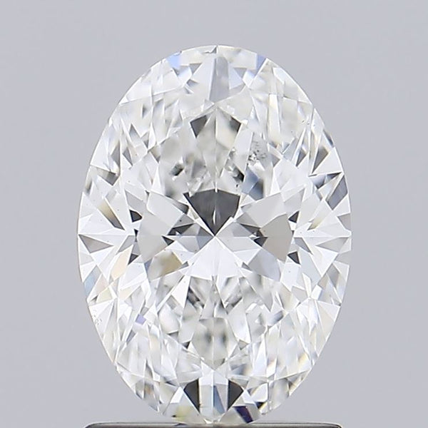 Lab-Grown 1.30 Carat Oval Shape Diamond color F Clarity VS2 With GIA Certificate, precious stones, engagement diamonds