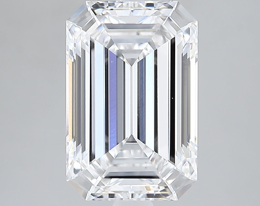 Lab-Grown 2.71 Carat Emerald Cut Diamond color E Clarity VS1 With GIA Certificate, precious stones, engagement diamonds